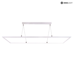 pendant luminaire EVENT-PANEL TRANSPARENT RGBNW up / down, dimmable, RGBW IP20, clear, transparent, white dimmable