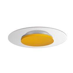 LED Loftlampe ZANIAH 29, 12W, 3000K, IP20, dæmpbar, gul