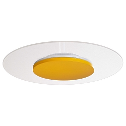 LED Loftlampe ZANIAH 37, 18W, 3000K, IP20, dæmpbar, gul