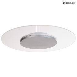 LED Ceiling luminaire ZANIAH 42, 24W, 3000K, IP20, dimmable, silver