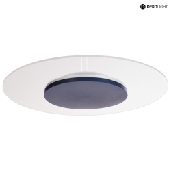 LED Ceiling luminaire ZANIAH 42, 24W, 3000K, IP20, dimmable, blue