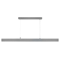 Pendant luminaire D PROFESSION UP & DOWN, power supply unit DALI, 200-240V AC/50-60Hz, 60W, silver