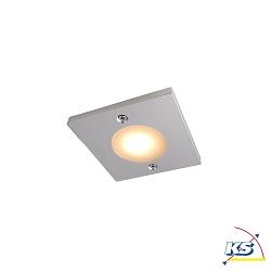 LED Møbler lampe FINE I, 12V DC, 3W, 3000K, sølv mat