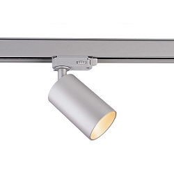 3-Faset Spot CAN, 220-240V AC / 50-60Hz, GU10 LED maks. 7.5W, drejelig og svingbar, s�lv