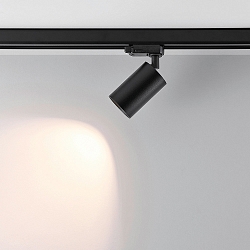 3-Faset Spot CAN, 220-240V AC / 50-60Hz, GU10 LED maks. 7.5W, drejelig og svingbar, sort