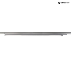 3-phase luminaire LINEAR 100 II rigid, voltage constant, with adapter IP20, matt, milky, silver 