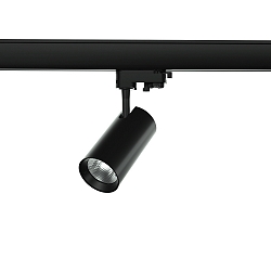 3-faset spot HORUS, 220-240V AC/50-60Hz, 7W, 3000K, sort
