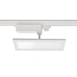 3-faset spot PANEL TRACK LIGHT IP20, m�lkeagtig, trafik hvid