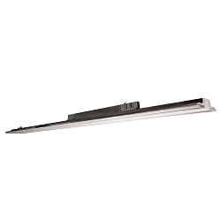 3-faset lampe LINEAR PRO FOLD DALI stiv, DALI styrbar IP20, sort d�mpbar