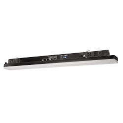 3-faset lampe LINEAR PRO 60 DALI styrbar, multipower IP20, trafik sort d�mpbar