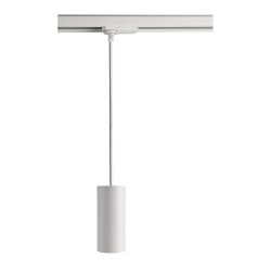 1-faset pendul CAN 150 down, cylindrisk, kort GU10 IP20, hvid
