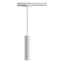 1-faset pendul CAN 350 down, cylindrisk, lang GU10 IP20, hvid