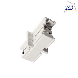 Accessories for 3-Phase track system D LINE - mechanical connector, 220-240V AC/50-60Hz, white