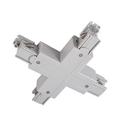 Tilbeh�r til 3-Faset skinnesystem D LINE - X-samlestykke venstre-venstre-h�jre-h�jre, 220-240V AC / 50-60Hz, gr�
