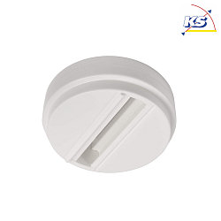 Accessories for 3-Phase track system D LINE - Surface adapter for luminaires, 220-240V AC/50-60Hz, white