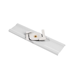 Tilbeh�r til 3-Faset skinnesystem D LINE - Gitterloft hurtig monteringsbeslag, hvid