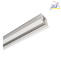3-Phase track D LINE with wing, recessed mounting, 220-240V AC/50-60Hz, 300cm, white