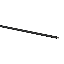Forl�nger til Loftsoph�ng til 3-faset lampe D LINE, stiv, 310 mm , sort