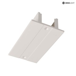 Accessory for 3-phase track system D LINE cover plate, straight coupler