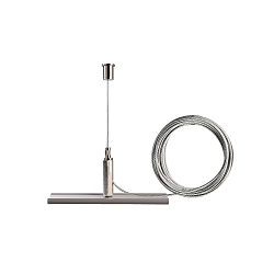 Tilbeh�r til 3-faset skinne system D LINE Holder til reboph�ng Mini med 5,0m Oph�ngningsreb, gr�
