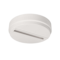 3-faset loftsroset D LINE/DALI overflademonteret version, DALI styrbar, hvid