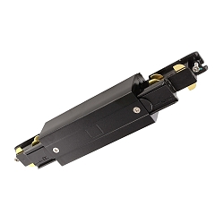 3-faset langsg�ende stik D LINE/DALI DALI styrbar, med mulighed for indf�dning, sort