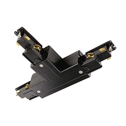 3-faset T-stik D LINE/DALI DALI styrbar, kodningsbar, h�jre-h�jre-venstre, sort
