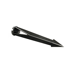 Jordspyd II sort, � 45mm, l�ngde 210mm