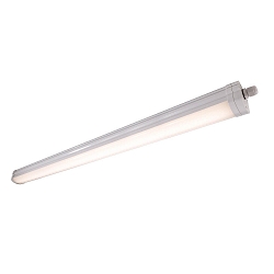 Udend�rs LED Loftlampe TRI PROOF MOTION, IP65 IK08, med skjult HF-sensor, 114.5cm, 24.5W 4000K 2500lm 120�
