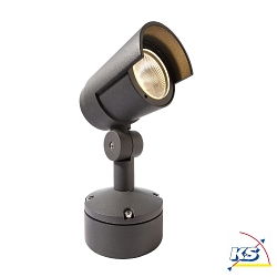 LED Udendrslampe KEID LED Gulv-/Vg-/Loftlampe, 10W, 3000K, 45, IP65, mrkegr