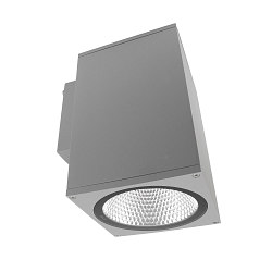 Fasadespot SHORELINE PRO SQUARE 140 DOWN 1-flamme, firkantet, CCT Switch IP65, lysegr� d�mpbar