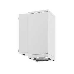 Fasadespot SHORELINE PRO LED SQUARE 70 DOWN 1-flamme, firkantet, CCT Switch IP65, hvid d�mpbar
