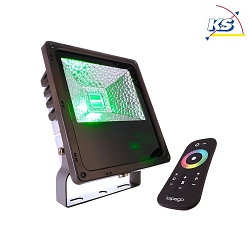 Outdoor LED spot FLOOD RF II - 30 RGB, 30W RGB 1060lm 150, incl. remote control, anthracite