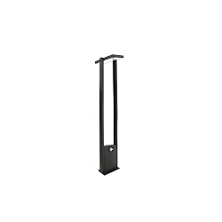 LED Solenergi Gulvlampe SOLAR PREMIUM I, IP54, H 100cm, inkl. Sensor + Akku, 1.6W 3200K 170lm, drejelig