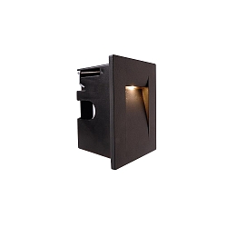 LED V�gindbygningslampe YVETTE II Udend�rslampe, sp�nding konstant, asymmetrisk, 220-240V AC, 3.6W, 3000K