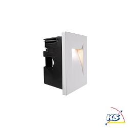 Recessed LED wall luminaire YVETTE II outdoor luminaire, voltage constant, asymmetrical, 220-240V AC, 3.6W, 3000K, white