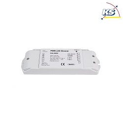 Controller DALI PWM dimmer cV 4CH, 5A / channel, 12-24V DC, max. 480 w, white