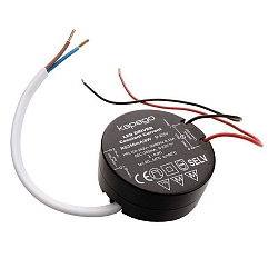 Deko-Light LED-Str�mforsyning, ROUND, CC, RS350mA/8W, konstantstr�m, 100-240V AC/50-60Hz, 9-23V DC