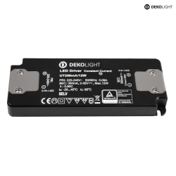 LED driver FLAT CC UT350MA current constant, switchable, anthracite, black