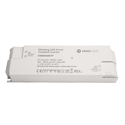 LED str�mforsyning BASIC DIM CC D090040NTF/40W konstant str�m, sort