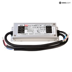 Meanwell power supply unit, DIM, CV. ELG-75-48DA, voltage constant, dimmable