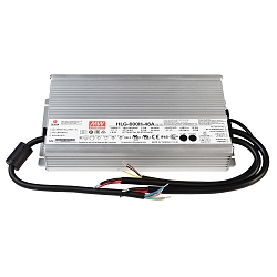 Meanwell Str�mforsyning, CV. HLG-600H-48A, sp�ndingskonstant, 90-305V AC/50-60Hz, 48V DC, 0-12500 mA, 600