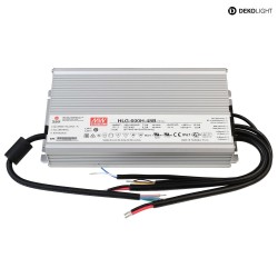 Meanwell LED-power supply unit, DIM, CV, HLG-600H-48B, voltage constant, dimmable: 0-10V / 1-10V, 90-305V AC