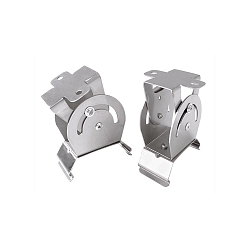 Tilbeh�r til TRI PROOF Overflade monteringsbeslag, 2 Stk., s�lvgr�