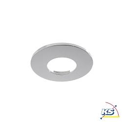 Accessories for COB 68 FIRE RATED cover, round, 4 mm, chrome