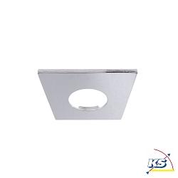 Accessories for COB 68 FIRE RATED cover, square, 83x83 mm, chrome