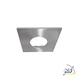 Accessories for COB 68 FIRE RATED cover, square, 83x83 mm, silver satin