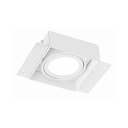 Tilbeh�r til MODULAR SYSTEM COB Kardan insatz uden ramme, 178 mm, hvid mat