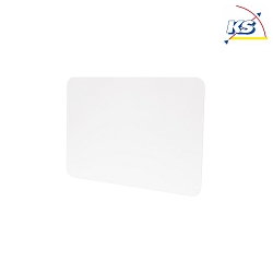 Side cover for series NIHAL MINI, metal, 8.85cm, IP20, white