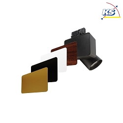 Side cover for series NIHAL MINI, metal, 8.85cm, IP20, wood